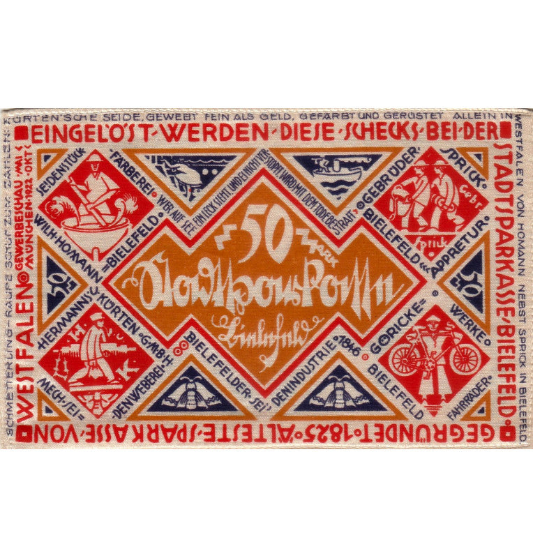 Alemania Notgelds de Tela